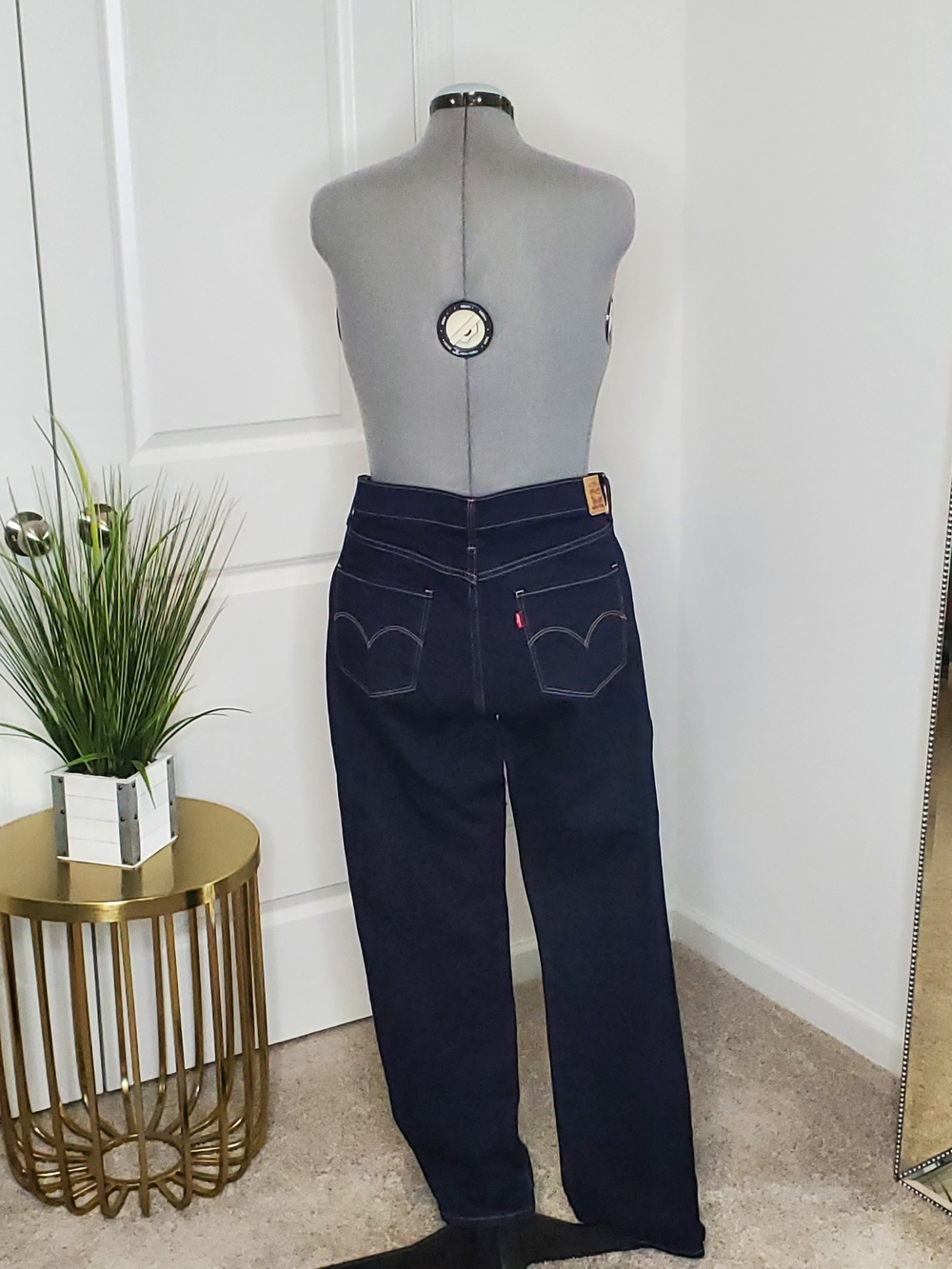 Levi's Women's 312 Shaping Slim Jeans, Blue (Size 34) - Picture 3 of 10